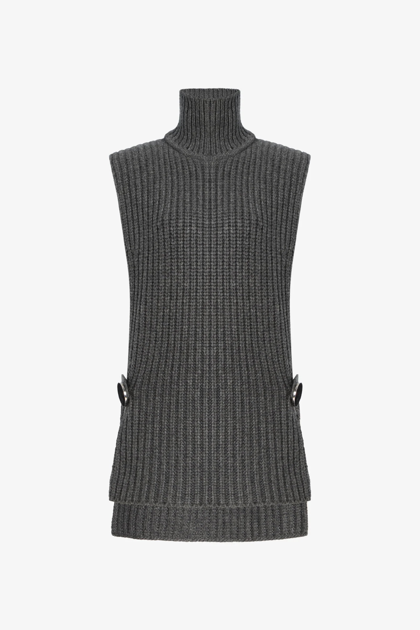 The Grayson English Rib Gillet in Storm