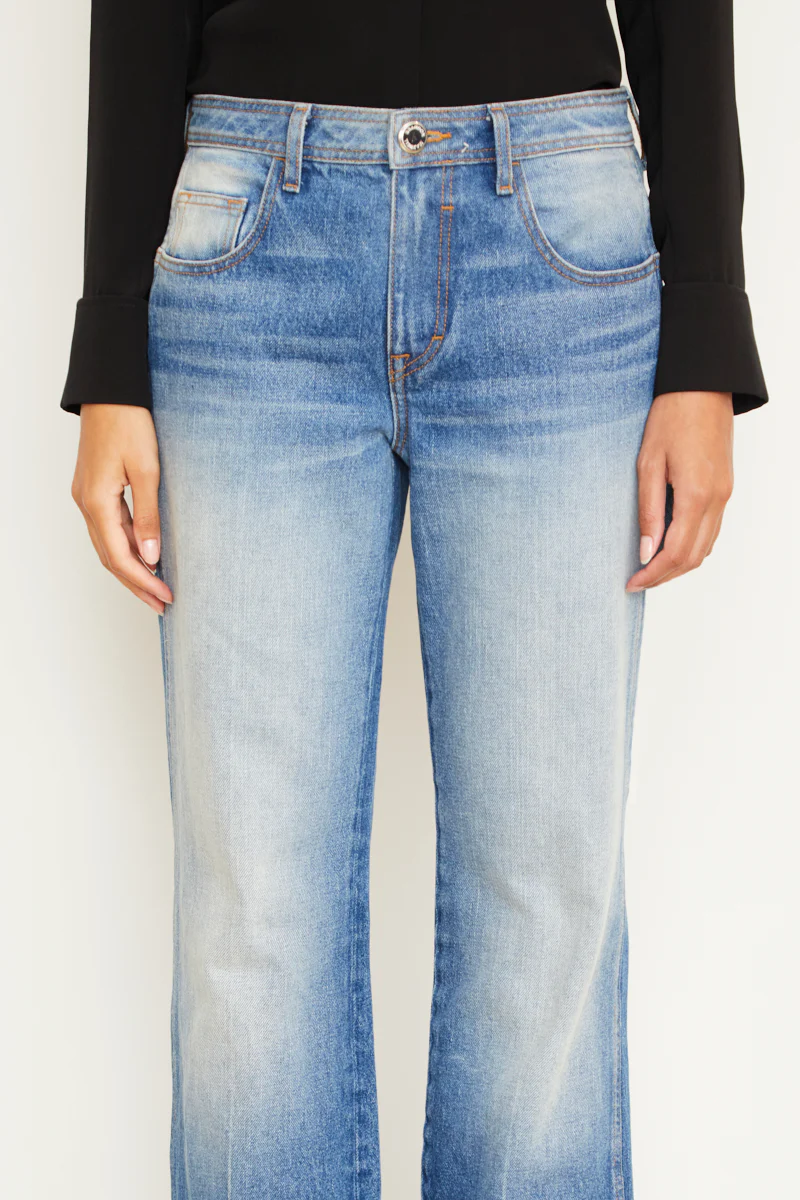The Wiley Straight Leg Denim in American Blue - Image 3